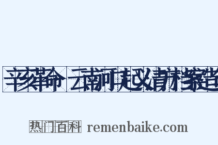 辛亥革命·云南河口起义清方档案造句是什么意思的图片